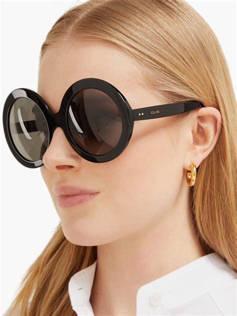 WOMEN'S LUXURY ACETATE ROUND SUNGLASSES 